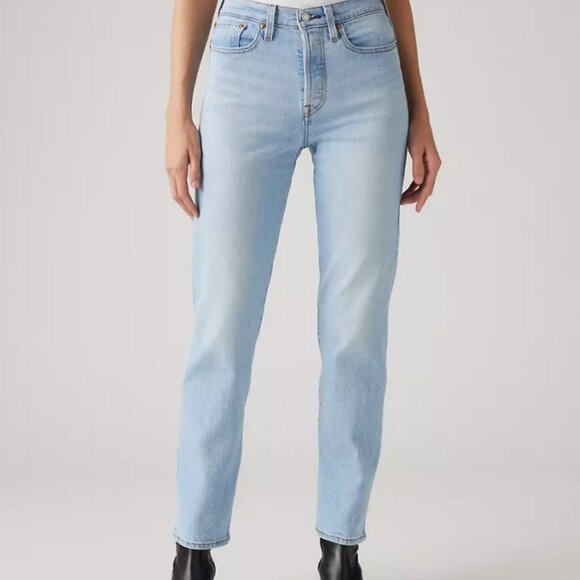 Levi's Blue Boyfriend Jeans Relaxed Fit - Picture 5 of 6
